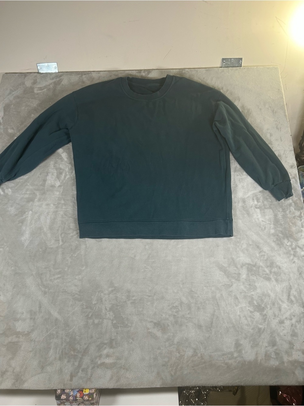 Lululemon Crewneck Sweatshirt Dark Green - Picture 6 of 10